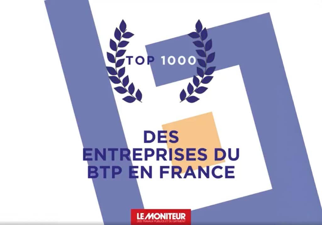 Bonhomme Bâtiment dans le top 1000 des entreprise de construction