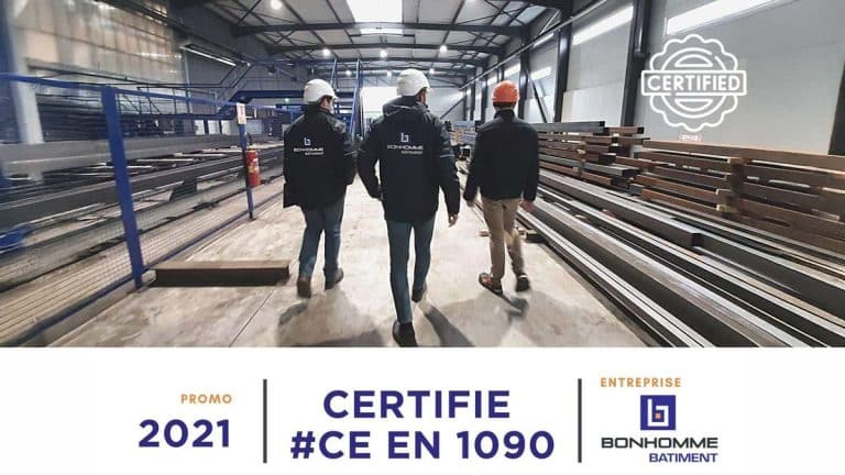 Certification CE EN 1090 confirmée