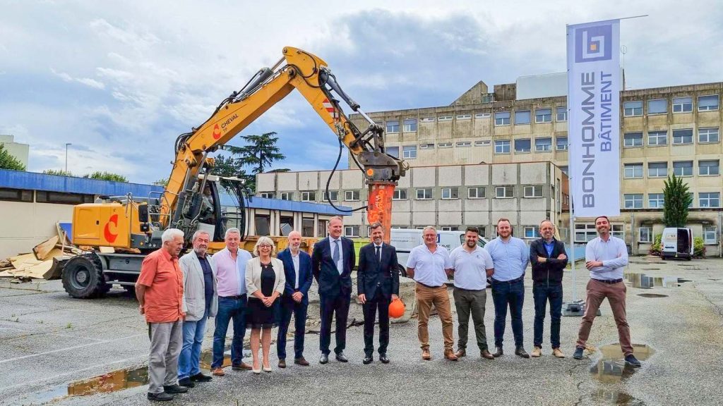 Conférence de presse - chantier Groupe La Poste